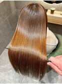 縮毛矯正カットトリートメント