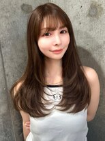 シーシンジュク 新宿南口(Sea shinjuku)&nbsp;韓国風前髪×レイヤーカット【新宿/前髪/レイヤーカット】