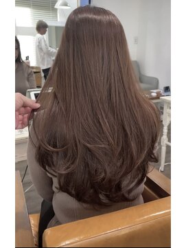 カラ フクオカ(Cara FUKUOKA) 【カカオブラウン★ミドルレイヤー】《うる艶水素カラー》