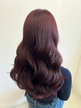 ヘア エッセンス エルメ(hair essence elme) 【ボルドーカラー/韓国巻き】