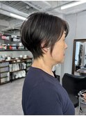 大人かっこいいショートカット　横浜　30代.40代.50代.60代