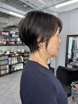 アット(at...)&nbsp;大人かっこいいショートカット　横浜　30代.40代.50代.60代