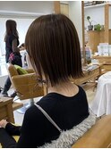 【立町メアリーバイメリー】☆パツッとボブ×グレージュ☆