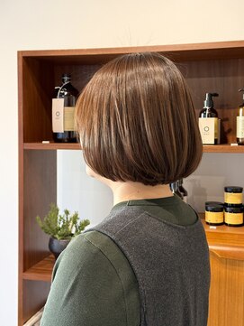 ムー(muu.) ボブ+グラデーション