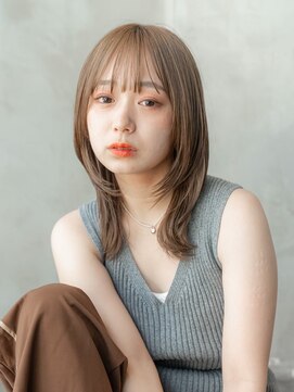 エースハバナ 渋谷(1 HAVANA) ウルフレイヤー/20代30代大人かわいい/くすみベージュ