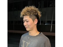 《超立体スパイキーショート》360°どこから見てもかっこいい◎[一宮/メンズパーマ/メンズカット/学割U24]