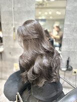 アクション 心斎橋店(ACTION)&nbsp;20代30代レイヤーカット　韓国ヘア　顔まわりカット