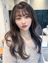 アイティーバイアルバム 松戸店(IT by ALBUM)&nbsp;顔周りレイヤーくびれヘアロング_F0501