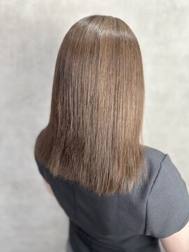 ルノン フィージュ(LUNON fieju) イメチェンヘアスタイルホワイトブロンド外ハネボブ美髪のススメ