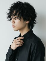 キャンバス バイ ネオリーブ 横浜西口(Canvas by neo.)&nbsp;フェザーパーマ/センターパート/ニュアンスパーマ/マッシュ/横浜