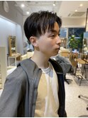 #カット#メンズ#メンズカット#メンズショート#センターパート