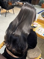 ラウル(Laulu)&nbsp;ホワイトグレージュ/デジタルパーマ/チェリーブラウン/佐倉