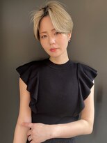 ラウンジ モリオ イケブクロ(Lounge MORIO Ikebukuro) 【morio】刈り上げ女子　センターパート　前下がり♪