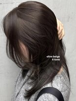 ローエ バイ デコ(Rohe by DECO)&nbsp;-Saki- しっかり赤み消しオリーブブラウン