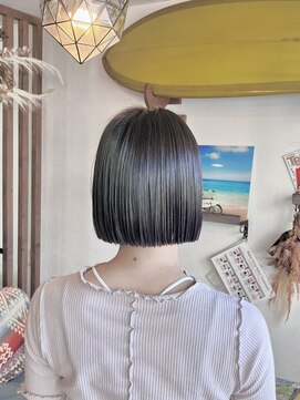 ヘアメイク アンフィ(amphi) 【光彩カラー】暗髪グレージュ..~*＊.