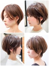 大人気☆流行り/美しく収まるショートスタイルを得意とするスタッフが多数在籍しております。