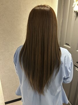 ブロック 日吉店(BLOC) ロングレイヤー×アッシュベージュ