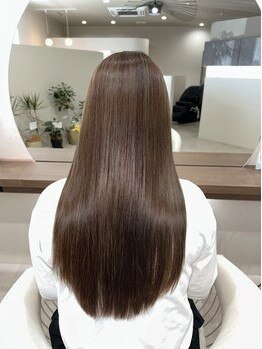 超美髪を目指す方へ！誰もが憧れる美髪を手に入れて♪潤いを閉じ込めた艶やかなストレートを実現◇