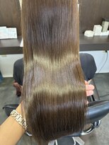 ニュイ 茨木店(nui +)&nbsp;黒髪/クラゲヘアー/オリーブグレー/小顔/ココアベージュ/茨木