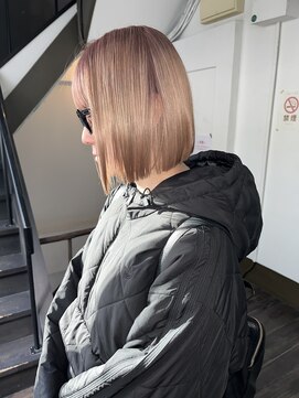 ボウ(BOW) 【BOW style】ボブ　ピンク       [本町/心斎橋/堺筋本町]