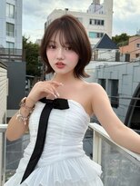 シーシンジュク 新宿南口(Sea shinjuku)&nbsp;似合わせカット×大人ガーリー[ダークアッシュ/韓国]