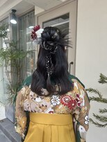 ウル(ulu)&nbsp;ハーフアップ