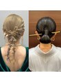 グラティコ(GratiCo) ヘアメイク&ヘアアレンジも得意で好きです♪ぜひお任せください
