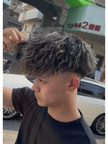 ルートヘアー(Root Hair)&nbsp;ホワイトメッシュ ＆ バロックパーマ