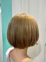 マティーナ ヘアー 池袋(Matina hair)&nbsp;【ミニボブ　ミルクティーベージュ】池袋美容室