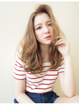 アフロート ギンザ(AFLOAT GINZA) カジュアルロング×巻き髪