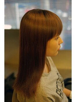ヘアメイクプリュスの写真/《-髪質改善-》お客様の髪質やくせの状態を考慮し、個々の髪に合わせた施術でまとまらない髪の悩みを解消☆