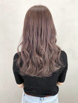 アルバム 銀座(ALBUM GINZA)&nbsp;ラベンダーグレージュ_毛先パーマことりベージュ_ba266541