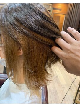 ヘアーデザイン ジュモク(Hair Design Jumoku) ウルフインナー