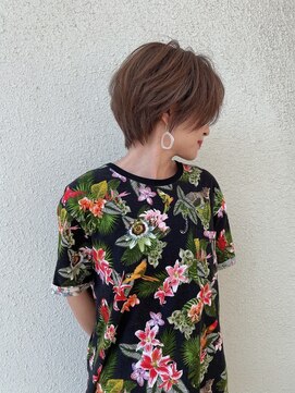 コルト(COLT) くびれショート×ミルクティー