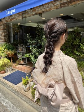 リーグ 青葉台店(League) 『ヘアセット／アレンジ／浴衣／着付け』