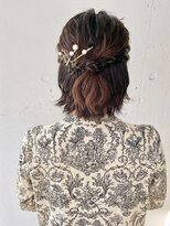 シュリット(schritt) ボブヘアセット ハーフアップ schritt mutsuki