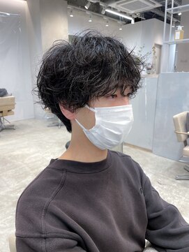 フィルムス 渋谷(FILMS) ツイストスパイラル/パーマ/メンズ/スパイラルパーマ/眉毛