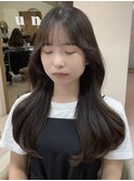 大人気の韓国風くびれレイヤーカット/ヨシンモリ/エギョモリ