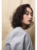 ボブ ボブパーマ ハイライト 松崎