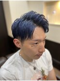 ネイビーツーブロック