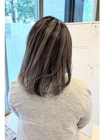 ソーホーニューヨーク ギンザ(SOHO NEW YORK GINZA)&nbsp;白髪ぼかしハイライト酸性ストレート縮毛矯正【SOHO銀座】