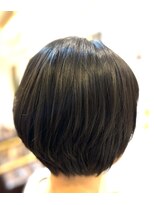 ヘアー グリーン(hair green) 丸みボブ40代50代60代