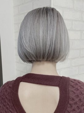 エニィ 池袋西口(Any) 黒髪/グレーベージュ/レイヤーロング/前髪パーマ/池袋　8w