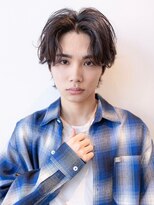 イオ 本厚木(io)&nbsp;波巻きスパイラルパーマセンターパートウルフハイライト