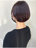 ショートボブ☆カカオブラウン