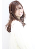 ザザアオヤマ(ZA/ZA AOYAMA)&nbsp;レイヤーミディアム/内巻き/ワンカール