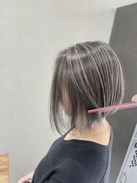 フェリア 渋谷(Feria) 【Feria渋谷】コントラストハイライト/ボブ“石田幸輔”