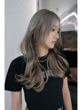 ガガ 心斎橋(GAGA) 韓国/ハイトーンカラー/ワンホンヘア/レイヤーカット/髪質改善