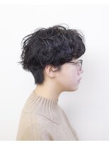 ルプラ ガーデン(le-pla garden) パーマショート#ケアパーマ#マッシュ#簡単スタイリング#豊橋