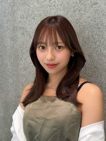 韓国風レイヤー/ミディアムくびれ